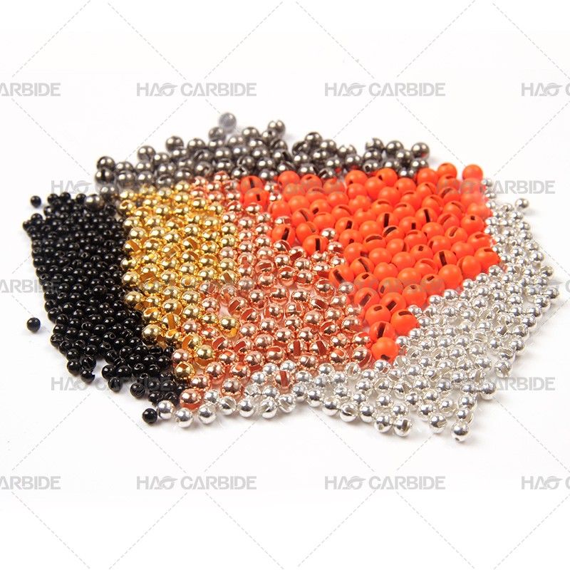 Fly tying material  slot bead tungsten slotted beads