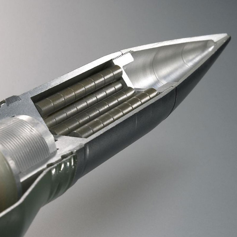 Tungsten alloy armor piercing projectile